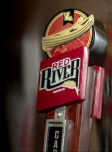 Red River beer tap handle