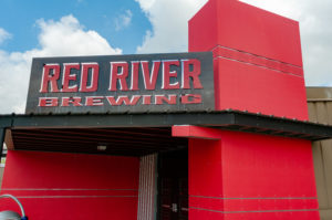 Red River Brewery building entrance