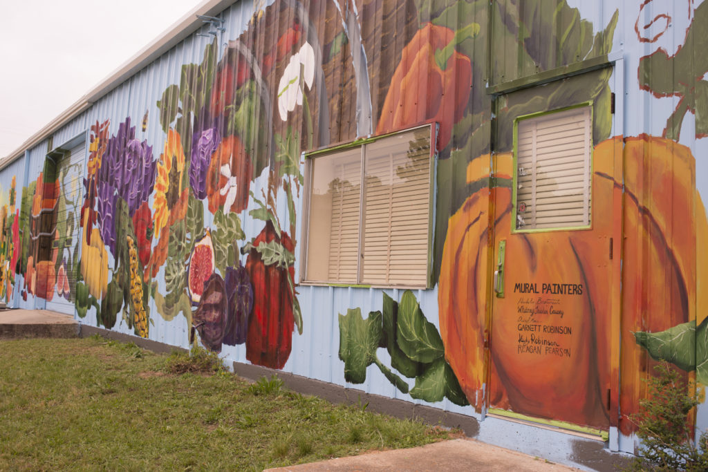 Ruston Farmer's Market mural